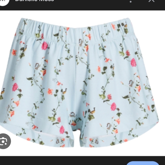Hill House Other - Hill House Blue Floral Sleep Shorts